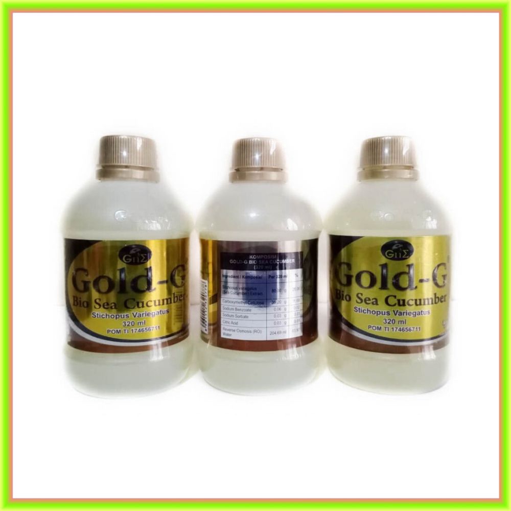GOLD G 320 ML JELLY GAMAT Gold-G 320 ml