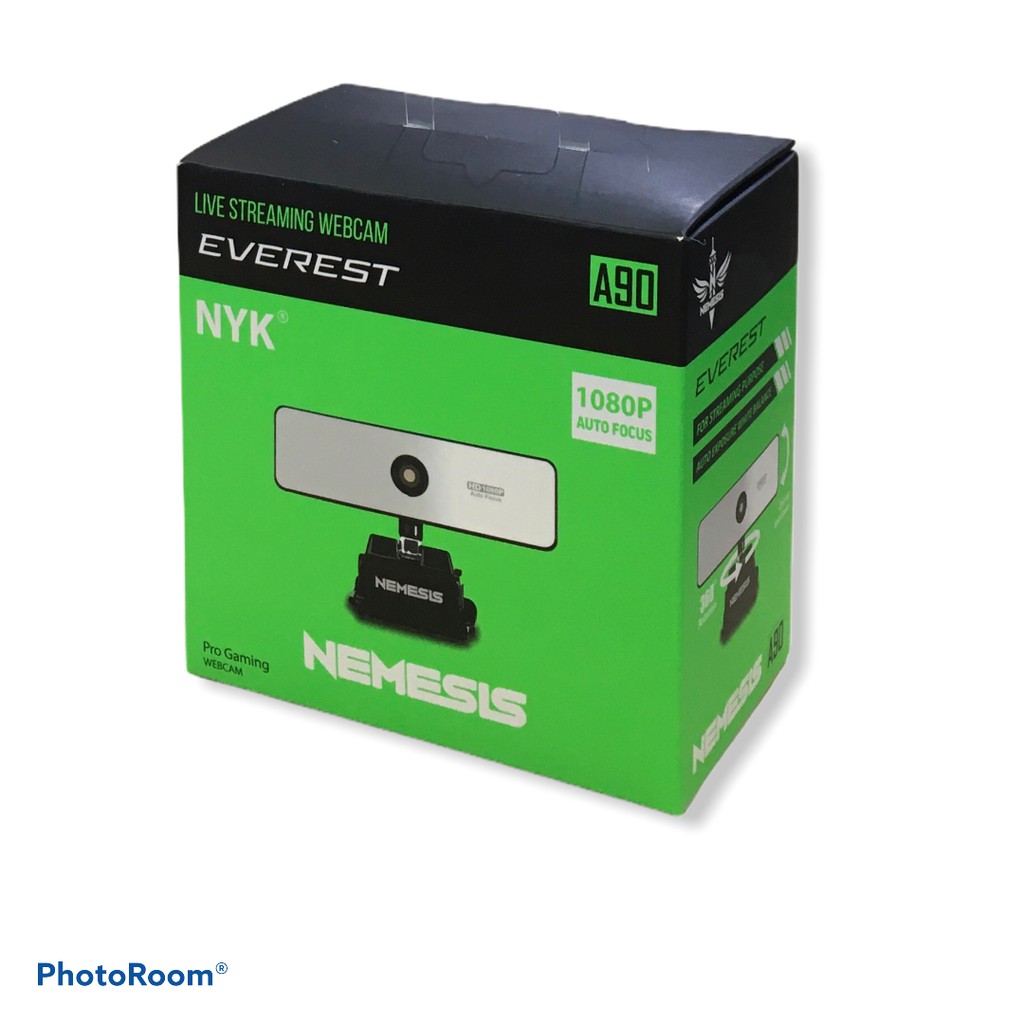 Webcam Nyk A90 Everest 1080P Auto Focus Nemesis NYK A90