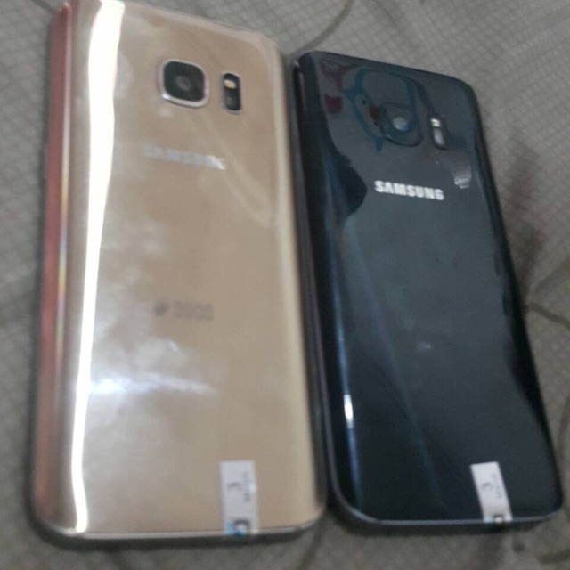 Samsung S7 Flat dual Sim Ori normal mesin minus shadow mesin lancar jaya segel