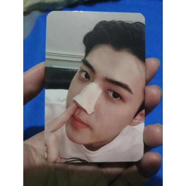 photocard sehun komedo pc sehun wal