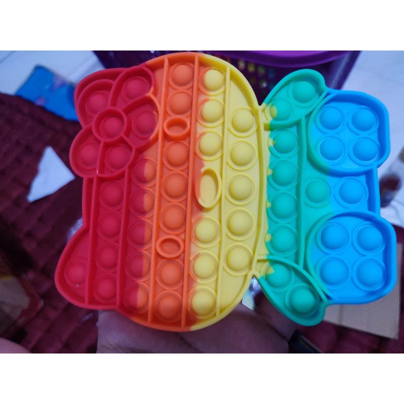 《17 jenis POP IT READY STOK》Versi 2 GAJAH,HARIMAU,BEAR,KUDA,DINO-4