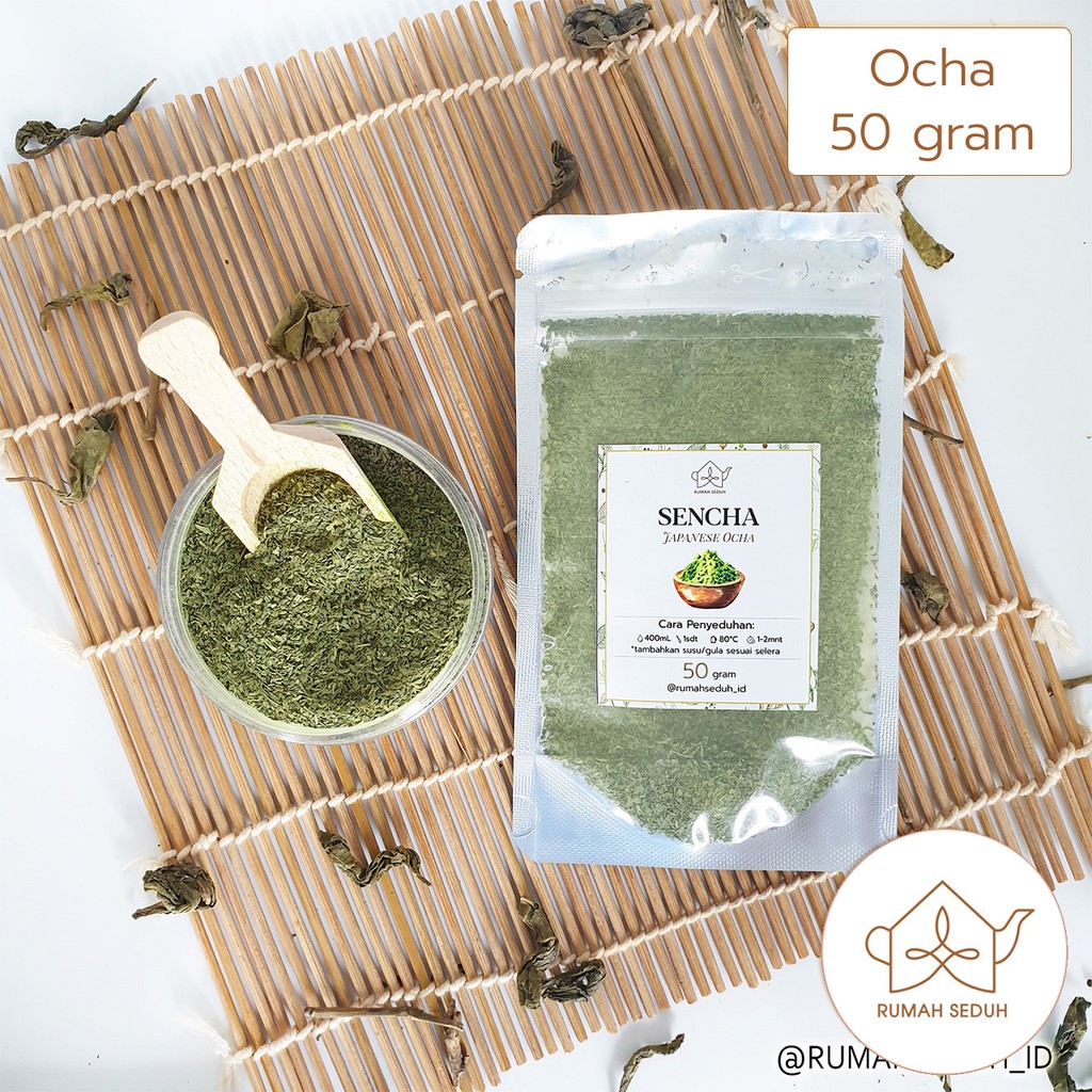 

50gr Premium Ocha / Sencha Tea / Teh Hijau / Green Tea / Japanese Ryokucha