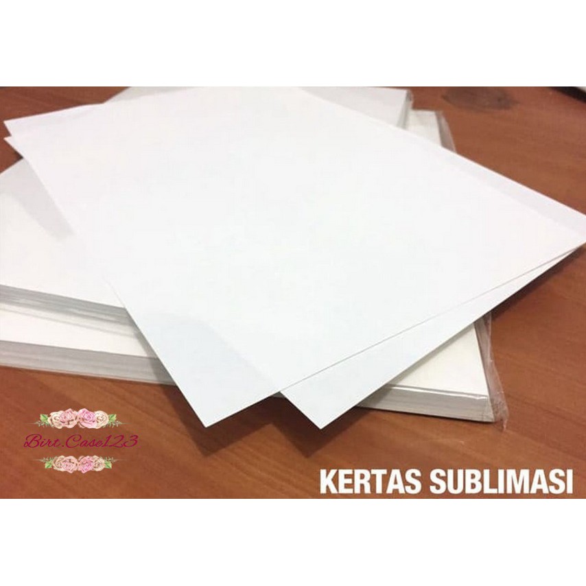 Kertas Transfer Sublim / Sublime Transfer Paper A4 - Isi 100 Untuk Cetak Hardcase - Mug BC2858