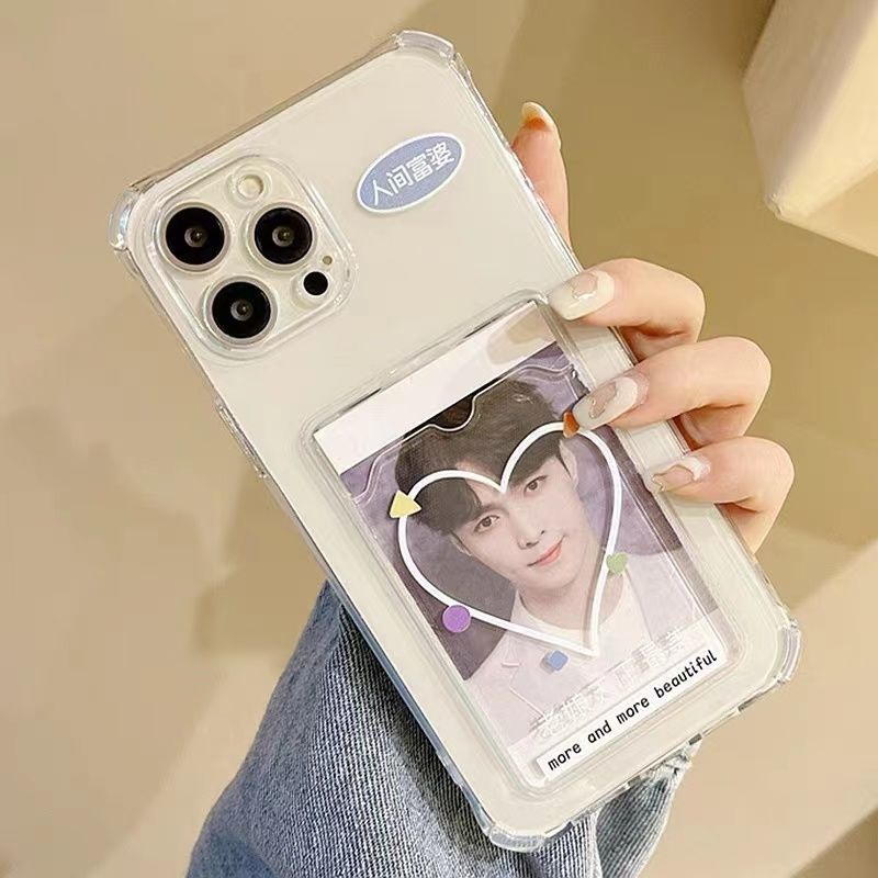 Soft Case Silikon TPU Transparan Shockproof Untuk IPhone 11 13 Mini 12 Pro Max XS XR X 7 8 6S Plus SE 2020