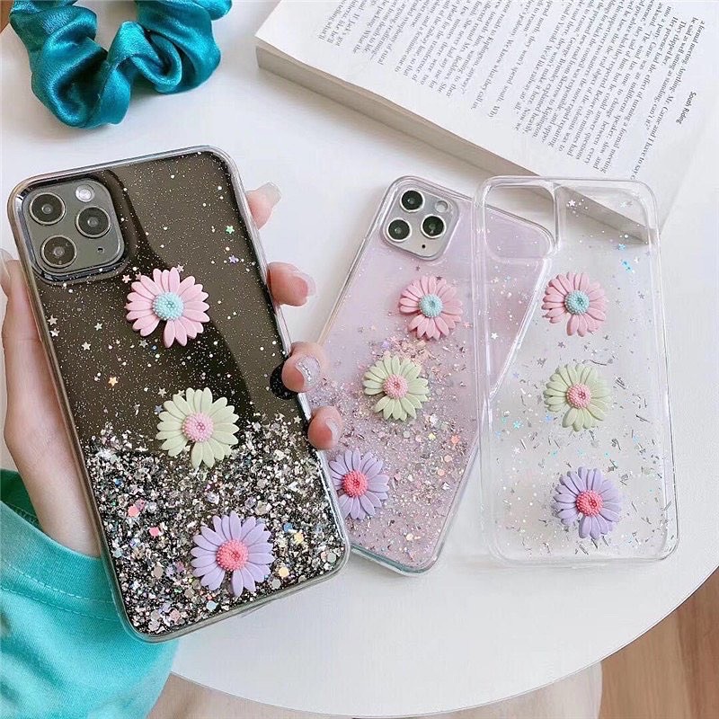 Flower 3D Vol 2  ALL IPHONE 16 16Plus 16Pro 16ProMax Case Samsung A13 A53 A32 A23 A13 A52 A52 A72 A11 A22 A02 A03 Core A51 A71 A80 A70 A50 A12 A02s