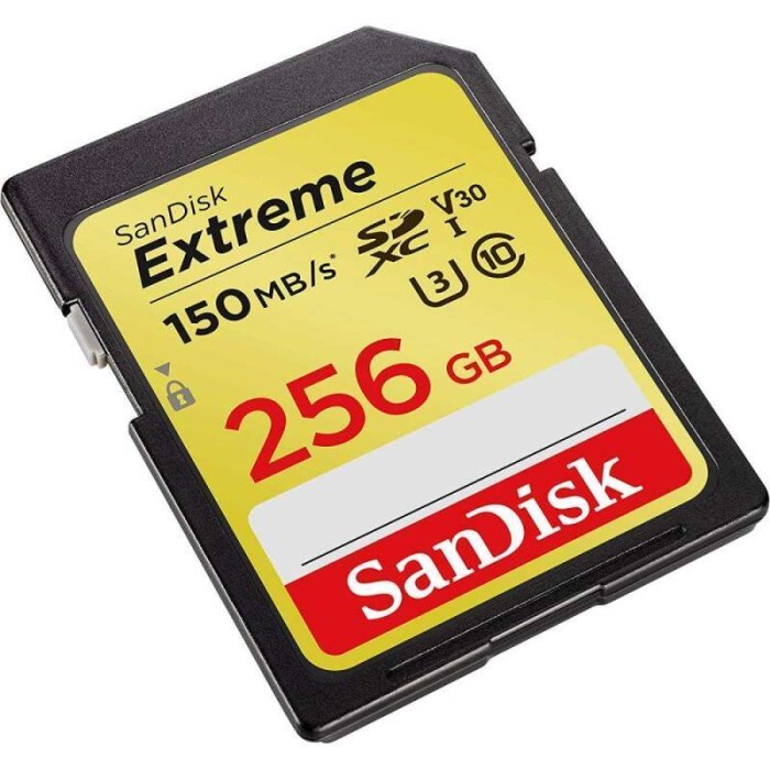 SD Card SanDisk Extreme SDXC 256GB 150MB/s - SDSDXV5-256G-GNCIN