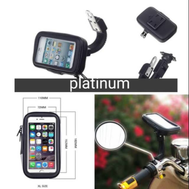 Holder hp motor ojol anti air touring motor holder