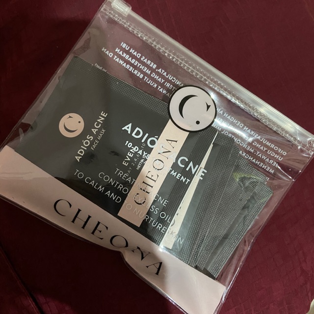 cheona adios acne