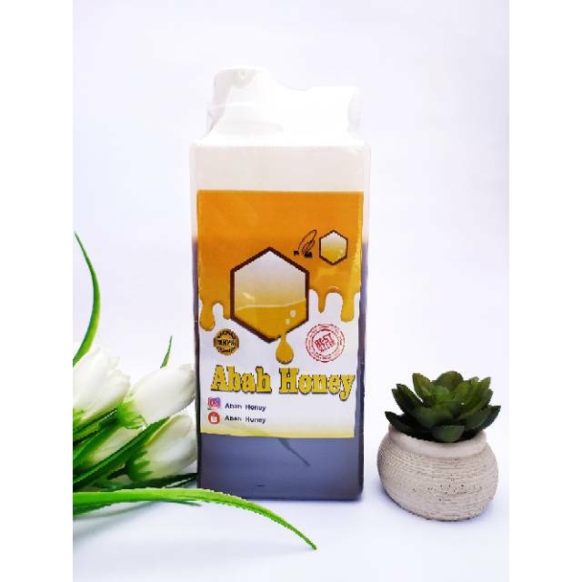 

ABAH HONEY -1kg Raw Honey Madu Asli tanpa proses apapun (unprocessed honey) - MADU RIAU/SIALANG