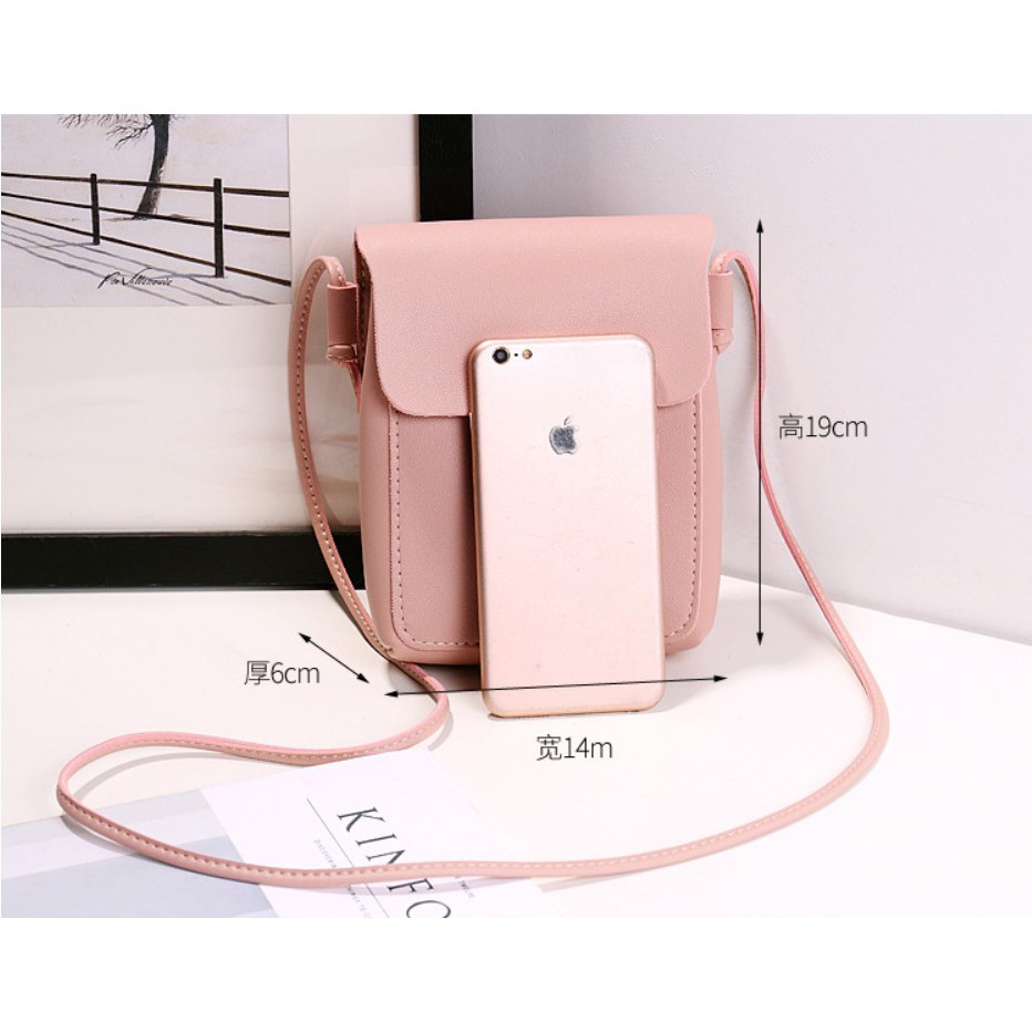 #LC-Bag WB116 Tas Selempang Wanita Sling Pocket Bag Import Sling Bag