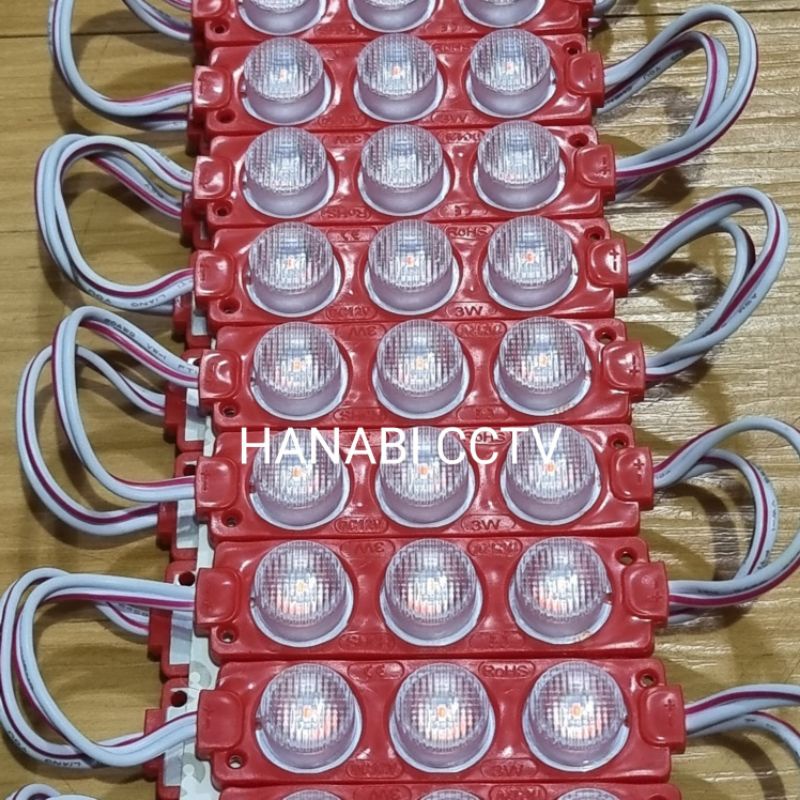 24 Volt Modul Lampu Led 3 Mata Jumbo Besar 24v 3w