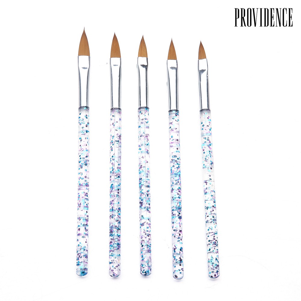 Providence 5Pcs Sequins Plastic Nail Art Brush Drawing Painting Pen Rhinestone Gem Picker