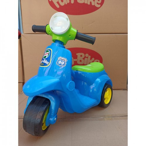 Vespa Fun Bike Mini Mainan Sepeda Motor Anak Scooter Roda Tiga 3