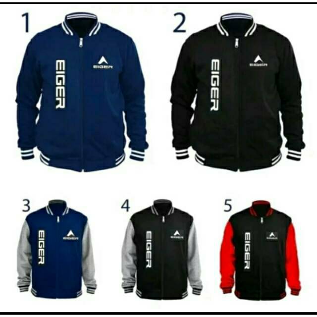 JAKET PRIA VARSITY EAGER BOMBER VARSITY