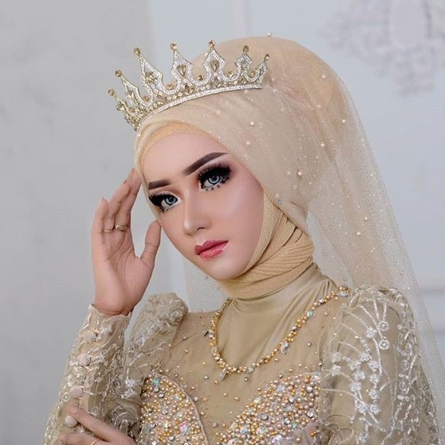 Veil Glitter Mutiara PREMIUM / Slendang Mutiara Glitter