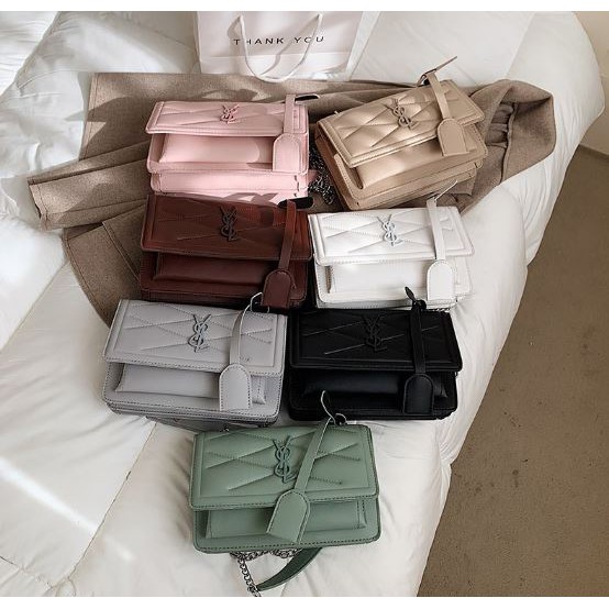 Tas Selempang Fashion Wanita P33 726 Korea Import Premium Sling Bag