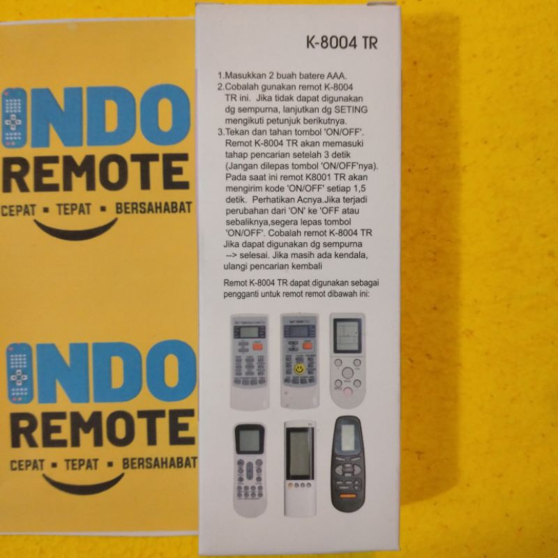 REMOTE MULTI AC AUX