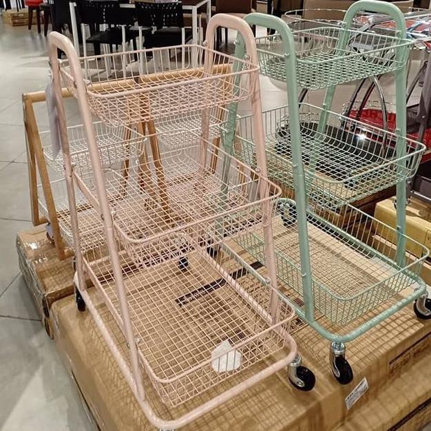 Lucca Kitchen Cart Informa - Troli Dapur - Rak Dapur Serbaguna Othmanstore
