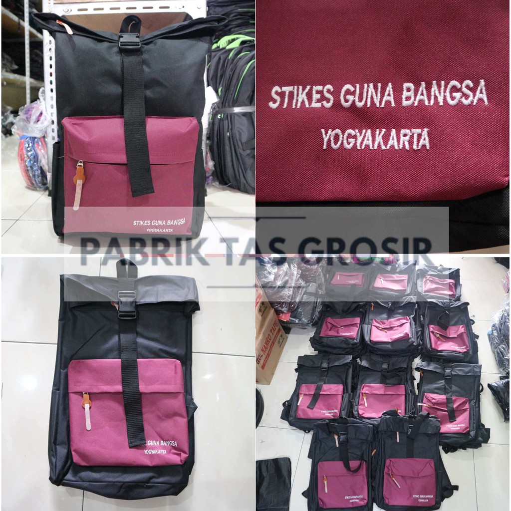Jual Tas Grosir Sablon Bordir Souvenir Seminar Kit Promosi Diklat Murah Bagus Berkualitas Kuat Awet