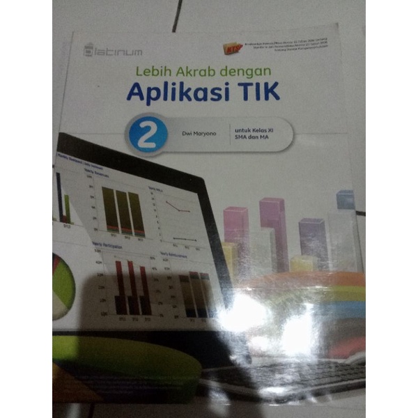 Buku Lebih Akrab dengan Aplikasi TIK Kelas 1 SMA