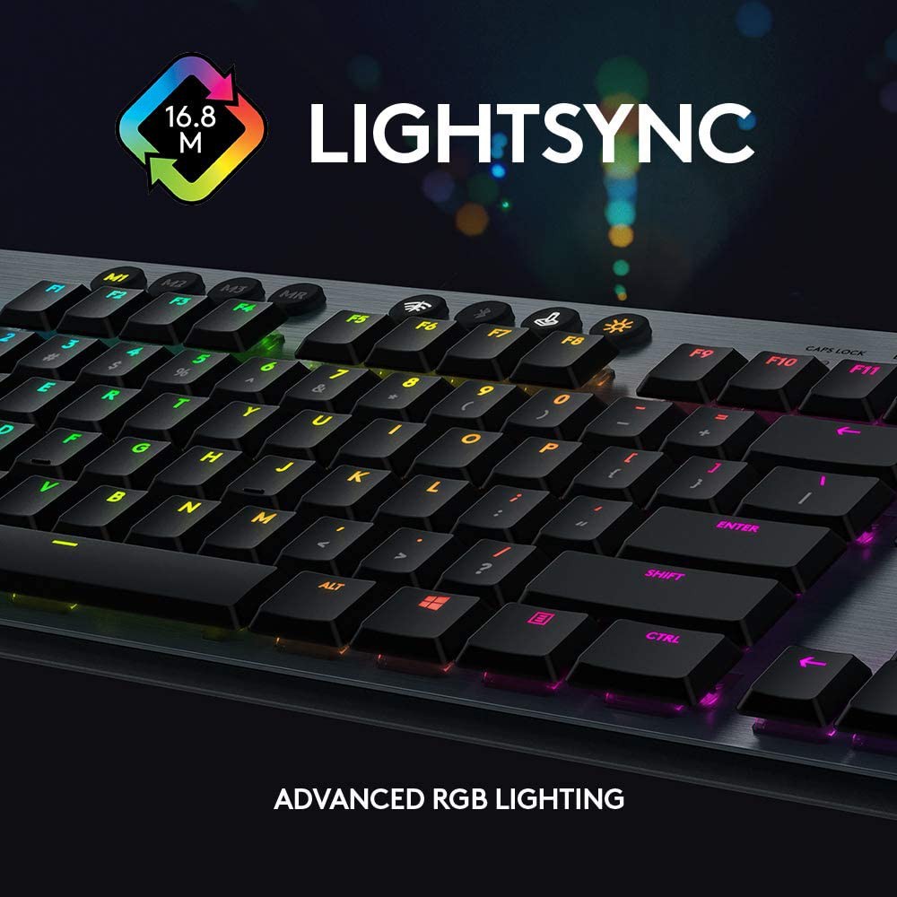 Logitech G913 Lightspeed Wireless RGB Mechanical Gaming Keyboard