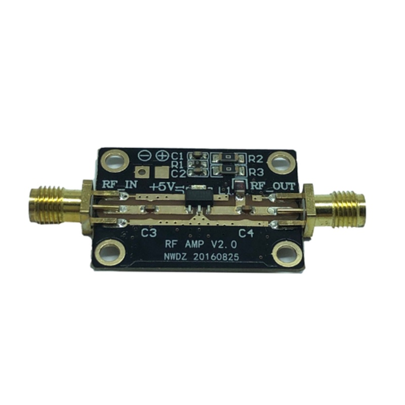 Btsg Modul Penguat Kebisingan Rendah Linearitas Tinggi 0.05-4GHZ LNA Ham Performa Tinggi