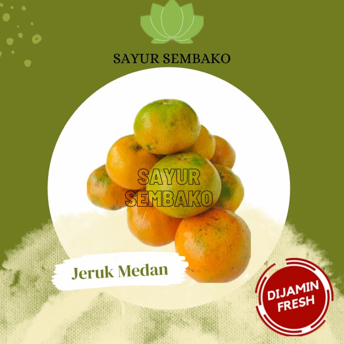 

Jeruk medan manis (1kg)