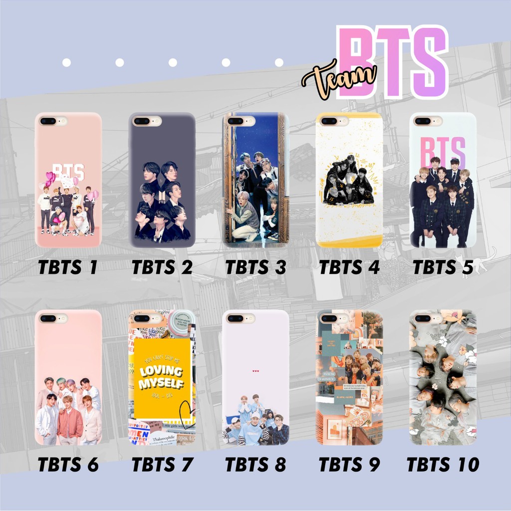 Ready Stok AllTipe Softcase Team Bts case all type