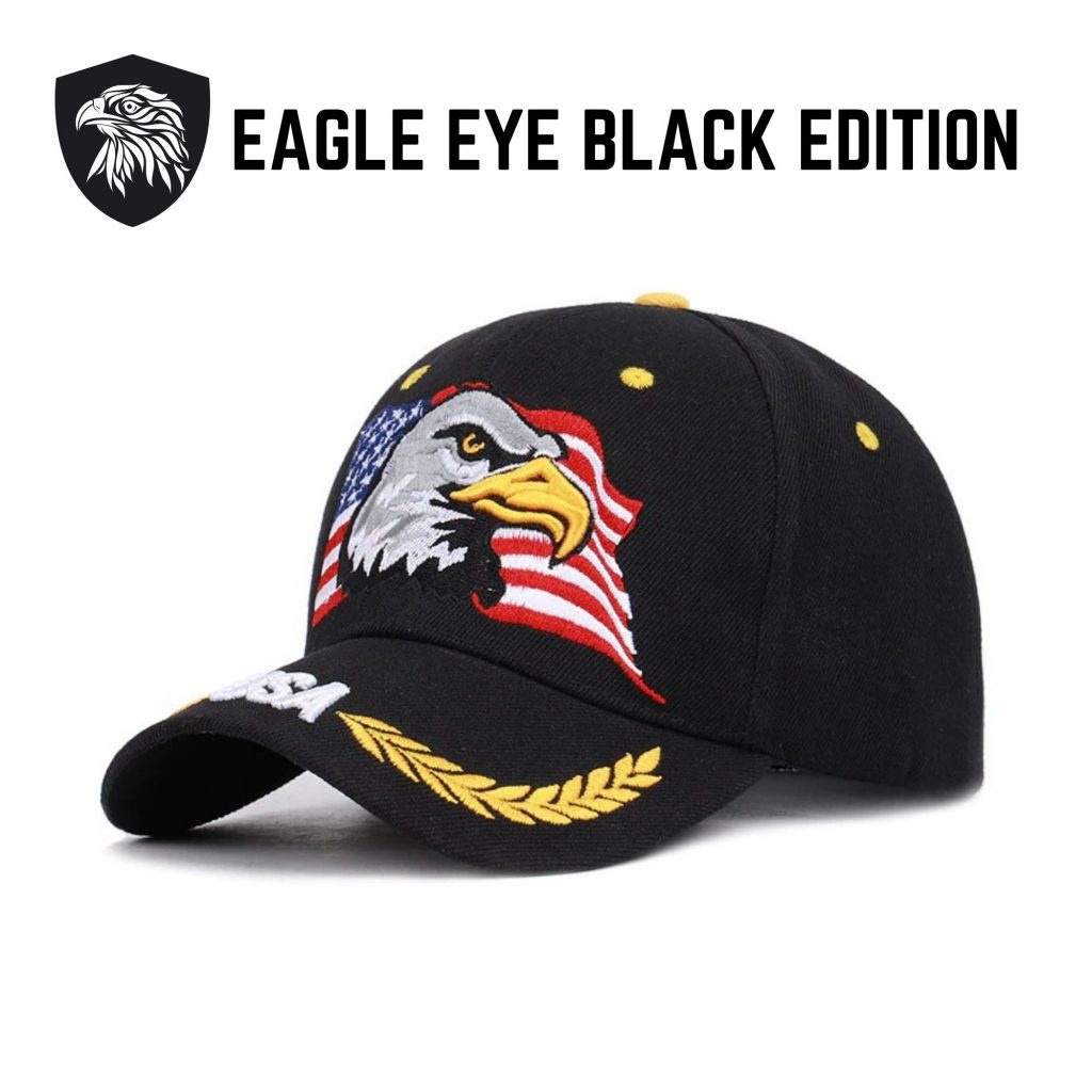 Topi Import Pria Terbaru Eagle Eye Hat Black Edition Terbaik