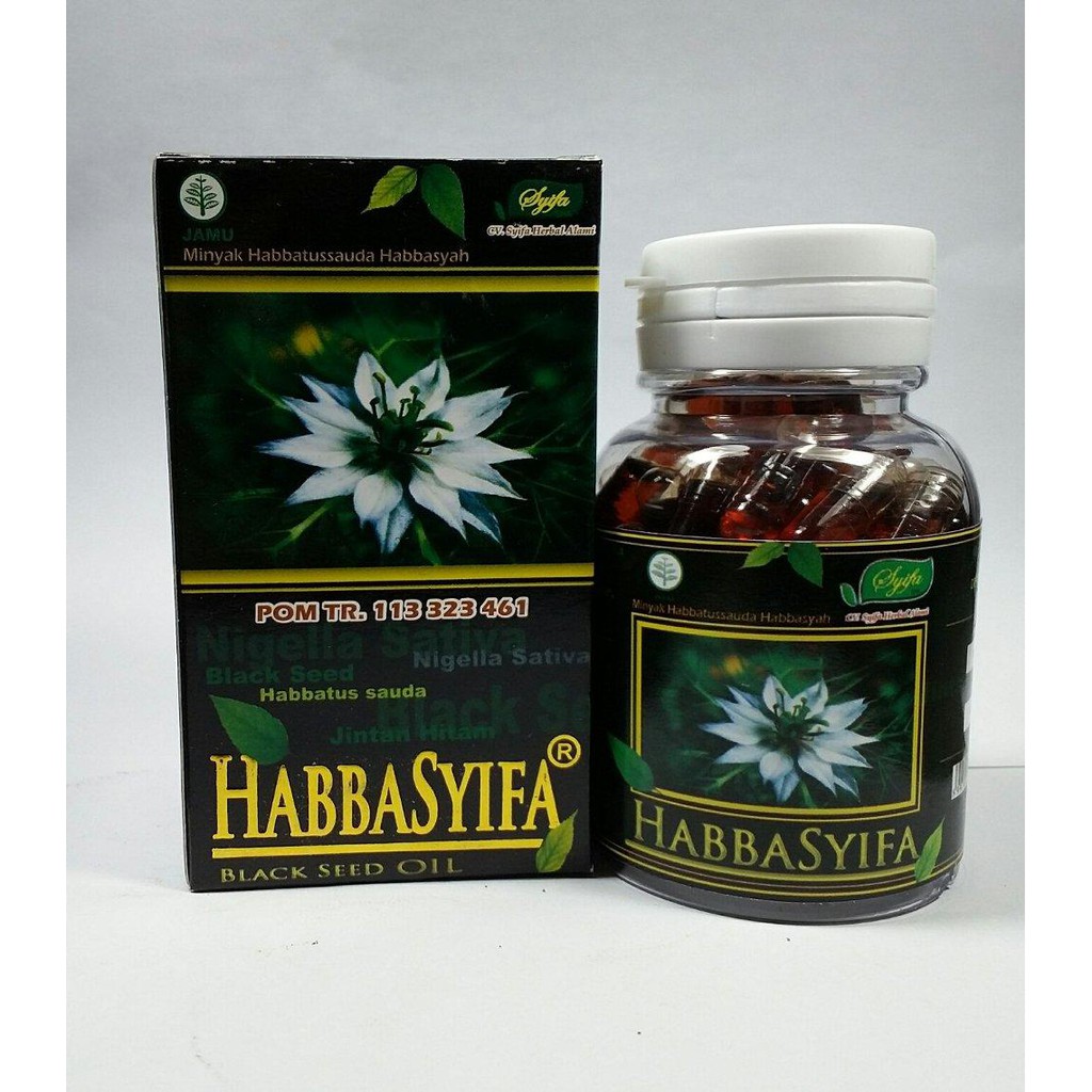 Habbasyifa black seed oil isi 90 kapsul