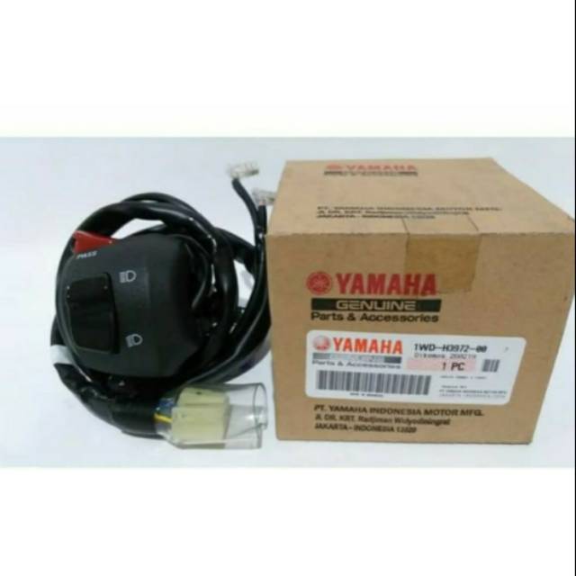 HOLDER SAKLAR KIRI  R25 R 25 ASLI ORI YAMAHA 1WD H3972 00