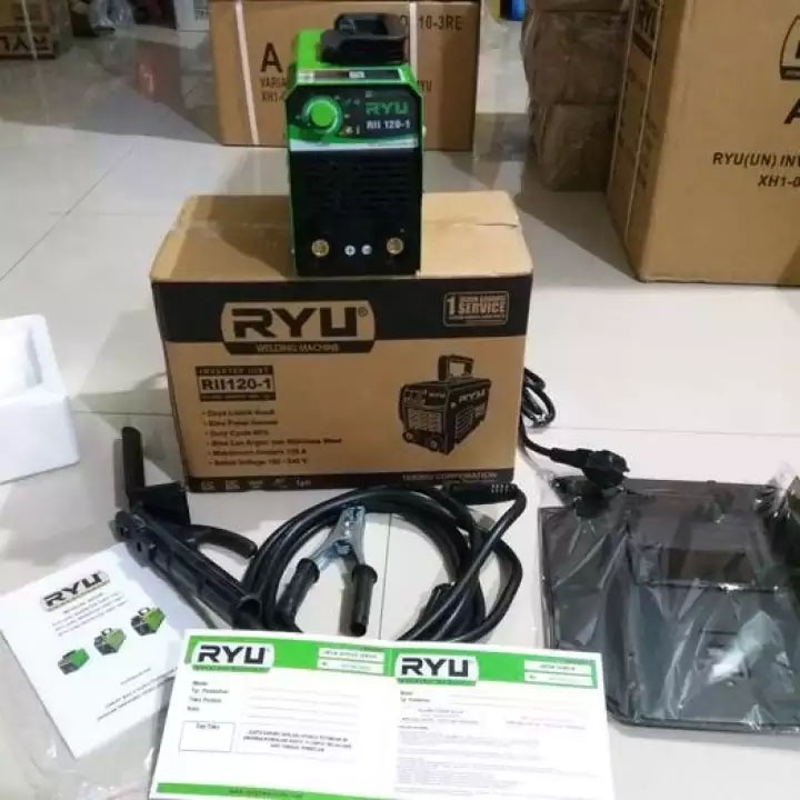 Mesin Travo Trafo Las Listrik Inverter 120A 120 A 900W 900 Watt RII 120-1 RII120 RYU TEKIRO