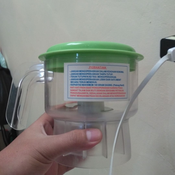 GROSIR GELAS chopper Blender Miyako ( pengiling daging dan bumbu )