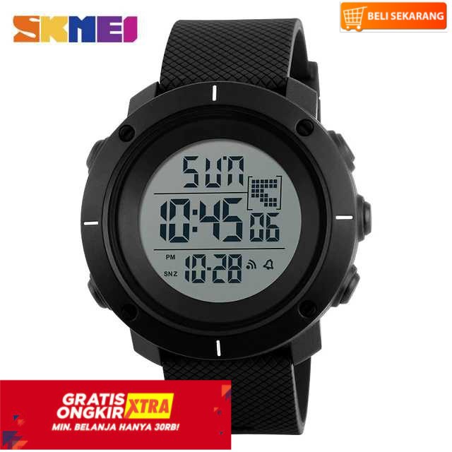 COD Jam Tangan Pria - SKMEI 1213 Men Big Dial Digital - Jam Tangan Digital Original - SKMEI WATCH