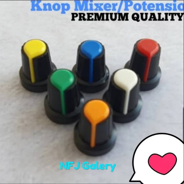 Knop Pontensio Mixer Putar Knop Mixer Knop Potensio Premium Quality