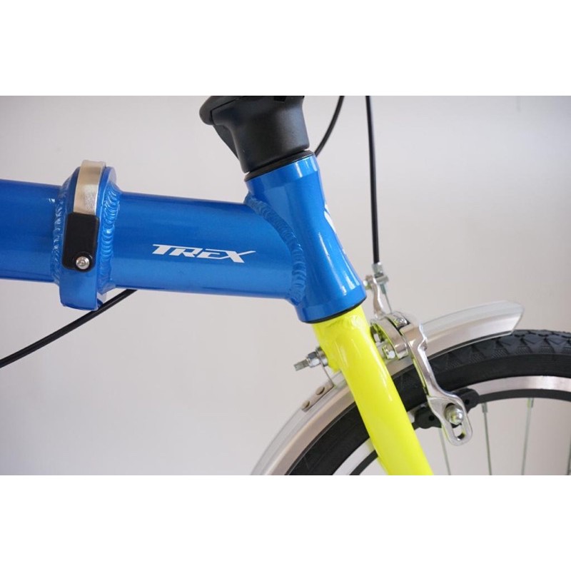 Sepeda lipat Folding bike TREX import USA brand trifold 3 lipat bike garansi kredit cicilan cod sni-2