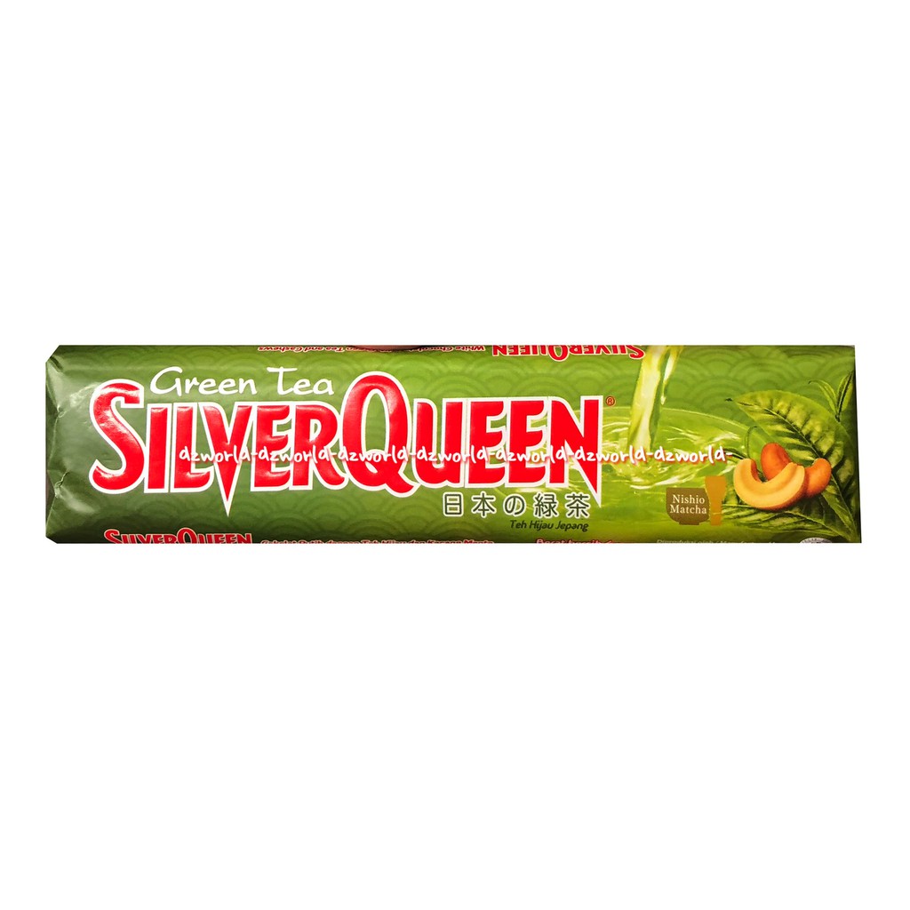 Silverqueen Greentea Cokelat Rasa Teh Hijau Noshio Matcha 60gr