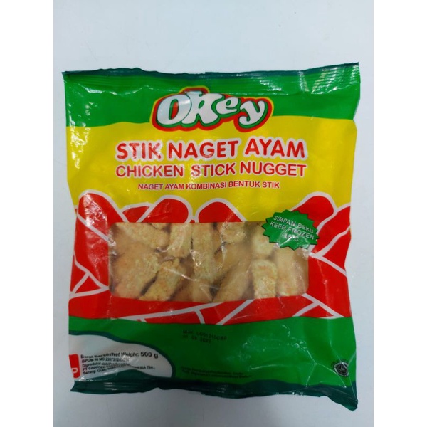 

Okey Chicken Stick Naget Ayam 500gram