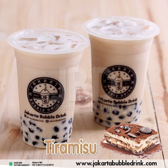 Tiramisu Powder - Bubuk Minuman Bubble Drink