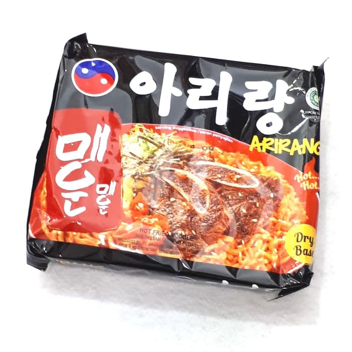 [HALAL] Arirang Extra Hot Fried Noodle 130gr Mie Goreng Korea