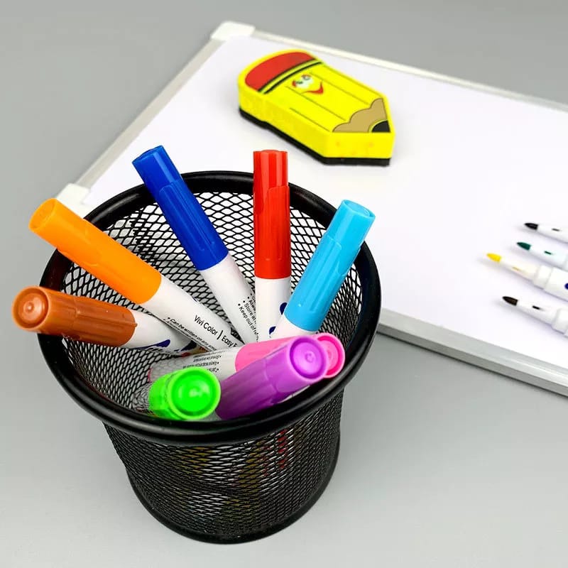 SPIDOL WARNA (AJAIB) /MAINAN SPIDOL AIR MENGAPUNG / MAGIC MARKER SPIDOL WHITE BOARD 12PCS