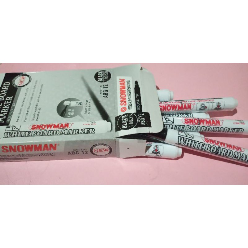 

Snowman WhiteBoard Spidol Papan Tulis Bisa Dihapus