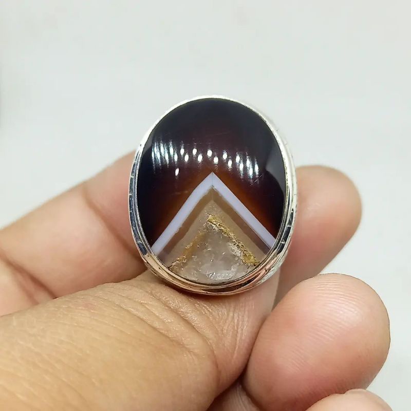 Yaman wulung junjung derajat spesial presisi Ring Perak Handmade