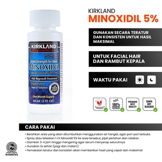 Paket Kirkland Minoxidil + Biotin 10.000mcg Puritans Pride