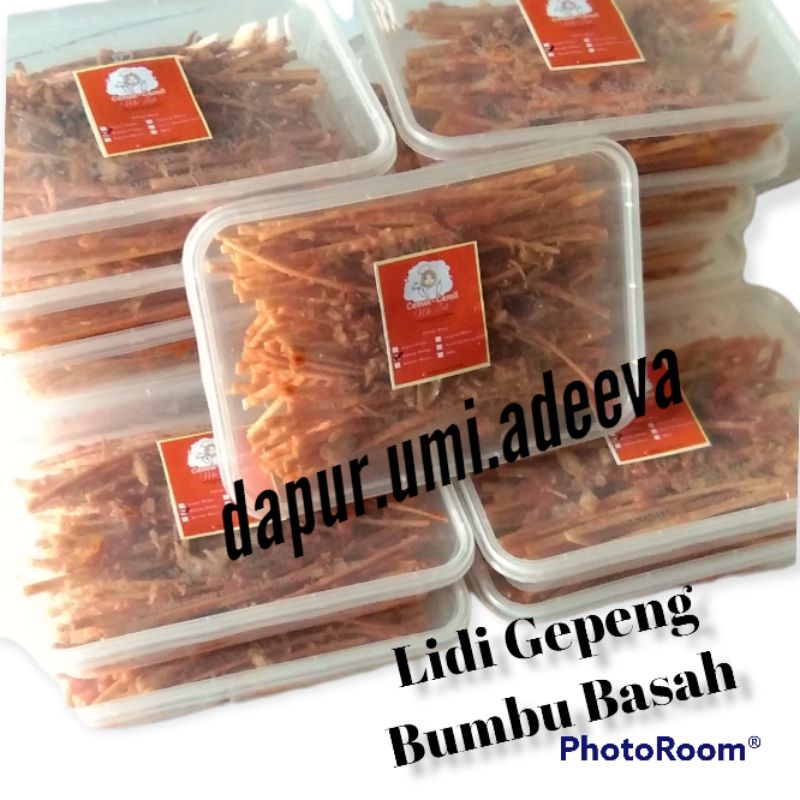 

LIDI GEPENG BUMBU BASAH (NGGLABED) BOX 500 ml