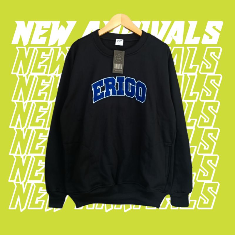 SWEATER CREWNECK ERIGO PRIA WANITA MURAH JUMBO ORI ORIGINAL