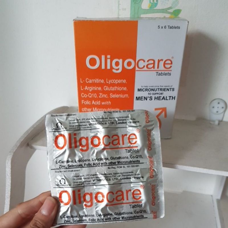 OLIGOCARE strip isi 6 suplemen promil pria