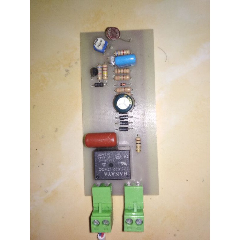 module lampu menggunakan sensor LDR