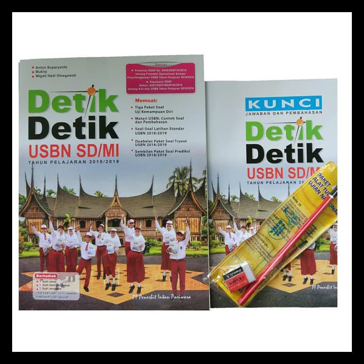 

Paket Lengkap Detik Un Sd Plus Pencil&Penghapus Faber-Castell Original Kode 1052