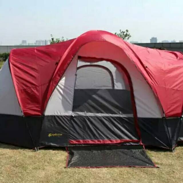  tenda  camping  chanudug 10 12 orang 2 kamar 1 ruang 